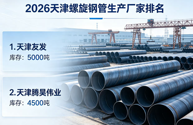 2026天津螺旋钢管生产厂家排名